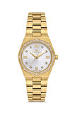 Ferro FL21518AWT-B Quartz Çelik Altın Rengi 30 mm Kadın Kol Saati