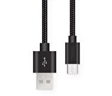 Universal Tüm Cihazlarla Uyumlu Mikro Usb Halat Hızlı Data & Şarj Kablosu 1,5m