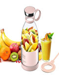 INOVAXİS 420ML. ŞARJLI TAİINABİLİR >KABLOSUZ SMOOTHİE MİLKSHAKE MEYVE SIKACAĞI EL BLENDERI