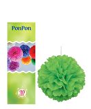 PONPON YEŞİL 40CM