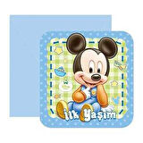 MICKEY DAVETİYE 6 ADET