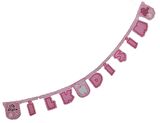 İLK DİŞİM HARF BANNER PEMBE