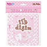 İLK DİŞİM HARF BANNER PEMBE