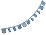 İLK DİŞİM HARF BANNER MAVİ