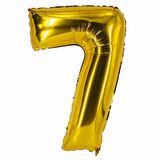 RAKAM BALON FOLYO 7 GOLD 34'' (86CM)