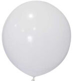 BALON JUMBO DÜZ 24 İNC BEYAZ 3 ADET