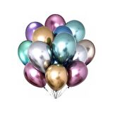 Balonevi Balon 12" Krom Karışık 50 Li / Balonevi