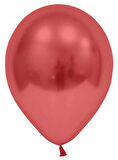 Balon Krom Parlak 10 İnc Kırmızı ( 50 Adet )