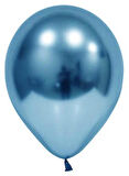 Balon Krom Parlak 10 İnc Mavi ( 50 Adet )
