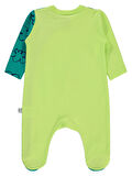 İmaj Time Erkek Bebek Patikli Tulum 1-6 Ay Yeşil
