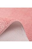 Myevilla Kaymaz Taban Peluş Post Pembe 75x100