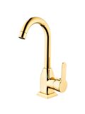 Stil Mix Gold Lavabo Bataryası (Kısa Borulu)