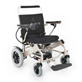 Creative CR-6012 Large Akülü Tekerlekli Sandalye | 51 cm Oturma Genişliği, Katlanabilir Alüminyum Gövde, Lityum Bataryalı