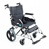 Comfort Plus KY863LABJ-A12 Füme Alüminyum Transfer Özellikli Tekerlekli Sandalye