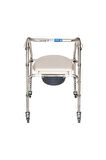 Comfort Plus Kovalı Komot Hasta Tuvalet Ve Banyo Özellikli Tekerlekli Sandalye Dm696