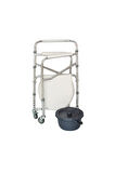 Comfort Plus Kovalı Komot Hasta Tuvalet Ve Banyo Özellikli Tekerlekli Sandalye Dm696