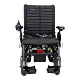 Comfort Plus Akülü Tekerlekli Sandalye | Geniş Oturma Alanı 56 cm, 2x450W Motor, Amortisörlü Lüks Sürüş DM-450 Luxury XXL