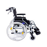 Comfort Plus Hafif Alüminyum Tekerlekli Sandalye | Katlanabilir ve Refakatçi Frenli Model DM-317