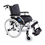 Comfort Plus Tekerlekli Sandalye | Geniş Oturumlu, Hafif Alüminyum Gövde, Quick Release Tekerlekli DM-Strong 50 cm