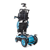 Comfort Plus Ayağa Kaldıran Akülü Tekerlekli Sandalye | 2x450W Motor, Havalı Tekerlekli, Emniyet Kemerli, Joystick Kontrollü LY-ESB240 Angel