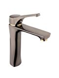 Platin Mıx Siyah İnci Lavabo Bataryası
