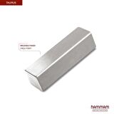 1500x600mm Taurus Paslanmaz Çelik Fırça Mat İnox Havlupan