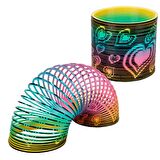 Rainbow Siyah Neon Stres Yayı - Kalp