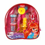 Crafy Winx Sırt Çantalı Oyun Hamuru Seti 200 gr. 18 Parça