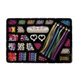 Boncuklu Saç Tasarım Seti - Güzellik Seti Saç Yapımı