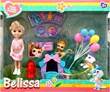 Sunman Belissa ve Sevimli Hayvanları Bebek Seti 53802
