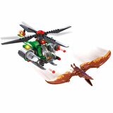 3224 BLX Dinosaur Kanatlı Dinozorlar ve Helikopter 223 Parça 25536
