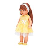Tina Party Bebek 45 cm. - Mor Elbiseli