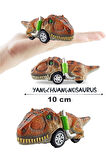 Dinozor Oyuncak Yangchuangnosaurus Mini Dinozor Arabası Oyuncak Çek Bırak Dinozor Figürleri