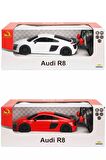 Full Fonksiyonlu Kumandayla Tam Kontrol: 1:24 Audi R8 Işıklı Uzaktan Kumandalı Araba
