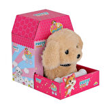 4248 Sesli Hareketli Peluş Köpek Karamel -Sunman