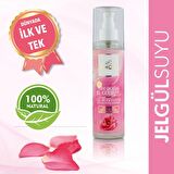 Gözenek Sıkılaştırma ve Nemlendirme %100 Doğal JEL Gül Suyu 200 ML