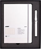 LAMY YUMUŞAK KAPAK A5 DEFTER VE BEYAZ ROLLER SET