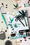 Serve Note 15x21cm 120yp Çizgili Desenli Defter Nane Yeşili