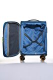 Pierre Cardin 04PC6000-02-M Mavi Unisex Orta Boy Bavul