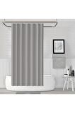 Mermer Desenli Banyo Perdesi 180x200 Duş Perdesi Tek Kanat Banyo Perdeleri - Su Geçirmez Küvet Perde