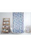 Banyo Perdesi Sonbahar Desen Yerli Üretim Duş Perdesi C-Halka Hediye 180x200cm Banyo Perdeleri