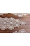 Amerikan Servis Supla Ve Runner Set 6 Kişilik Nakışlı 7 Parça Çeyizlik Takımı
