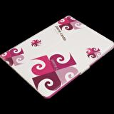 Pierre Cardin iPad 5/Air ile Uyumlu Suni Deri Tablet Kılıfı Pembe PCA-P02