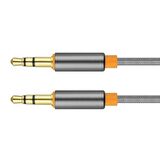 Jopus Universal 3.5mm JA-05 Convey 1 Metre AUX Kablosu Füme