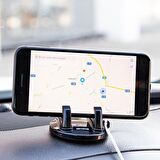 Simex Telefon Tutucu  360° Dönebilen JO-AT210 Owl Siyah Turuncu