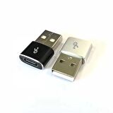 JOPUS   Usb To Type C Adapter  Sarj Çevirici Aparat JO-TY04 Gri
