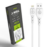 Jopus Universal Lightning JO-DK9 J-WELL 1mt Data Kablosu Beyaz