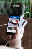 Ware 10.000 mAh Dijital Ekranlı Powerbank - Dual Şarj, Type-C & Micro USB, Hızlı Şarj Destekli