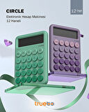 Truebo Circle Yeşil Renkli Hesap Makinesi