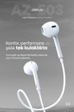 İphone 15-16-17 Serileri Uyumlu TAK ÇALIŞTIR - İphone Samsung Redmi Type-C Kablolu Kulaklık AZ-E03